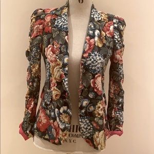 Zara floral jacket